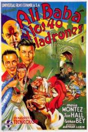 Poster de Alí Babá y los cuarenta ladrones (1944) de Arthur Lubin