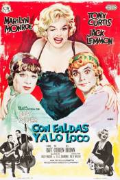 Poster de Con faldas y a lo loco (1959) de Billy Wilder