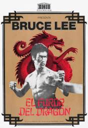 Poster de El furor del dragón (1972) de Bruce Lee