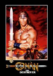 Poster de Conan, el destructor (1984) de Richard Fleischer