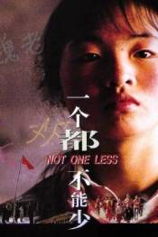 Poster de Ni uno menos (1999) de Zhang Yimou