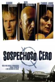 Poster de Sospechoso cero (2004) de E. Elias Merhige