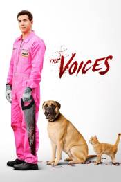 Poster de The Voices (2014) de Marjane Satrapi